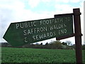 Footpath Sign