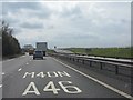 A46 south of Hampton Road bridge