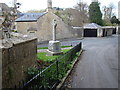 View of Widcombe War Memorial from Church Lane