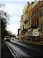 The Terrace, Richmond Hill, on a showery evening