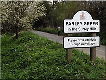 TQ0545 : Farley Green in the Surrey Hills by Colin Smith