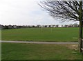 Playing fields at The Stonehill High School