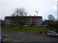 A set of colourful flats