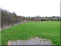 Pill box in field by Melton Spinney Road