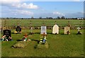 Gravestones at Leicester Road Cemetery