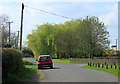 2012 : Besom Lane crossing a corner of Wapley Common