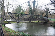 TR1558 : Footbridge over the Great Stour by N Chadwick
