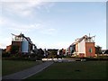 Roundabout on Island Way East, St Mary