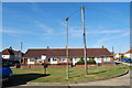 Terraced bungalows in Greenway Road