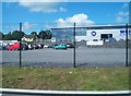 Car Park at Wrights Accident Repair Centre, Dromore