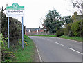 Markfield Lane enters Thornton