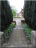 SU9347 : St John the Baptist, Puttenham: churchyard (4) by Basher Eyre
