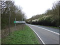 Entering Nottinghamshire on the A17