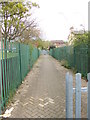 Footpath - Meanwood Road