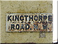 Sign for Kingthorpe Road, NW10