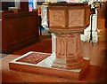 St Etheldreda, White Notley - Font