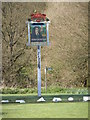 Pub sign at Coleman Green