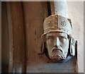 St Nicholas, Thanington Without - Label head