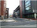 Looking from Furnival Street into Arundel Street