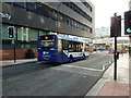 Free bee bus in Furnival Street