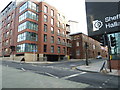 Looking back to the junction of Furnival and Arundel Streets