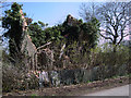 Ruined cottage, Cloatley End