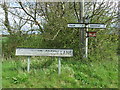 TM1664 : Road Name Sign by Keith Evans