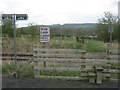 Level crossing for footpath over the Weardale Railway east of Witton-le-Wear