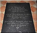 St Peter & St Paul, Bardwell - Ledger slab