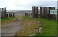 An entrance to the Millennium Coastal Park, Llanelli