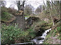 Derelict mill near Rhewl