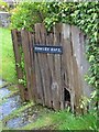 Garden gate, Cowley Hall near Holmesfield