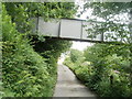 Sloping footbridge, Llanbradach