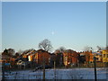 Houses on Ebury Road, from Loscoe Road