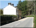 Two cottages near a bend on Cwmavon Road