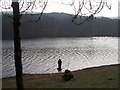 Fishing in More Hall Reservoir, near Oughtibridge