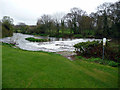 Weir, River Stour, Blandford Forum, Dorset