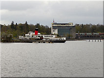 NS3882 : Balloch Pier, The Maid Of The Loch by David Dixon