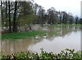 The River Clwyd bursts its banks