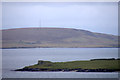 HU5595 : Burra Ness from North Sandwick by Mike Pennington