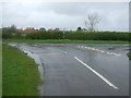 Junction of Helpringham Road with Main Street, Scredington