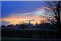 Dusk over Ayton