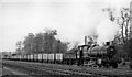 Up coal train from South Wales approaching Twyford on the ex-GWR main line to London