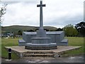 Cross of Sacrifice commemorating the fallen of Two World Wars at Milltown Cemetery