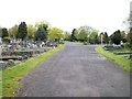 Graves at the Belfast City Cemetery