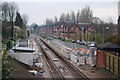 Didsbury Village Station under construction