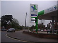 Harvest petrol station on the corner of Lordship Road