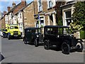 Historic vehicles in High Street East, Uppingham