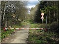 Disused road, former entrance to Prudhoe Hospital