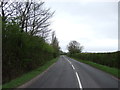 Lane running south towards Kilvington